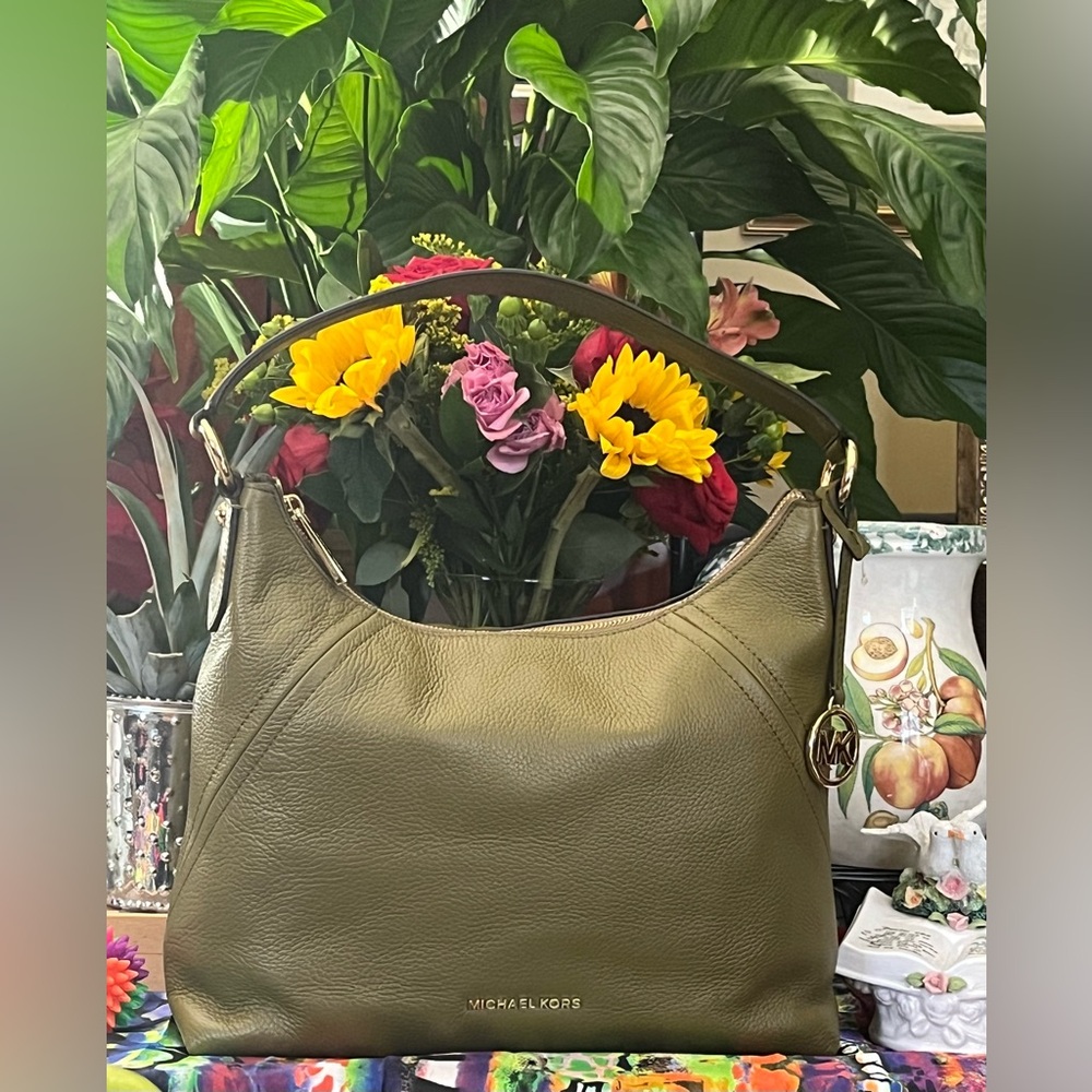 Michael Kors Pistachio Satchel